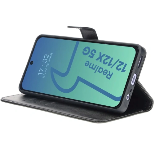 Kup Etui z klapką Bizon Case Pocket do Realme 12 / 12x czarne - BIZ6265 - {ean13} - Sklep Home Screen