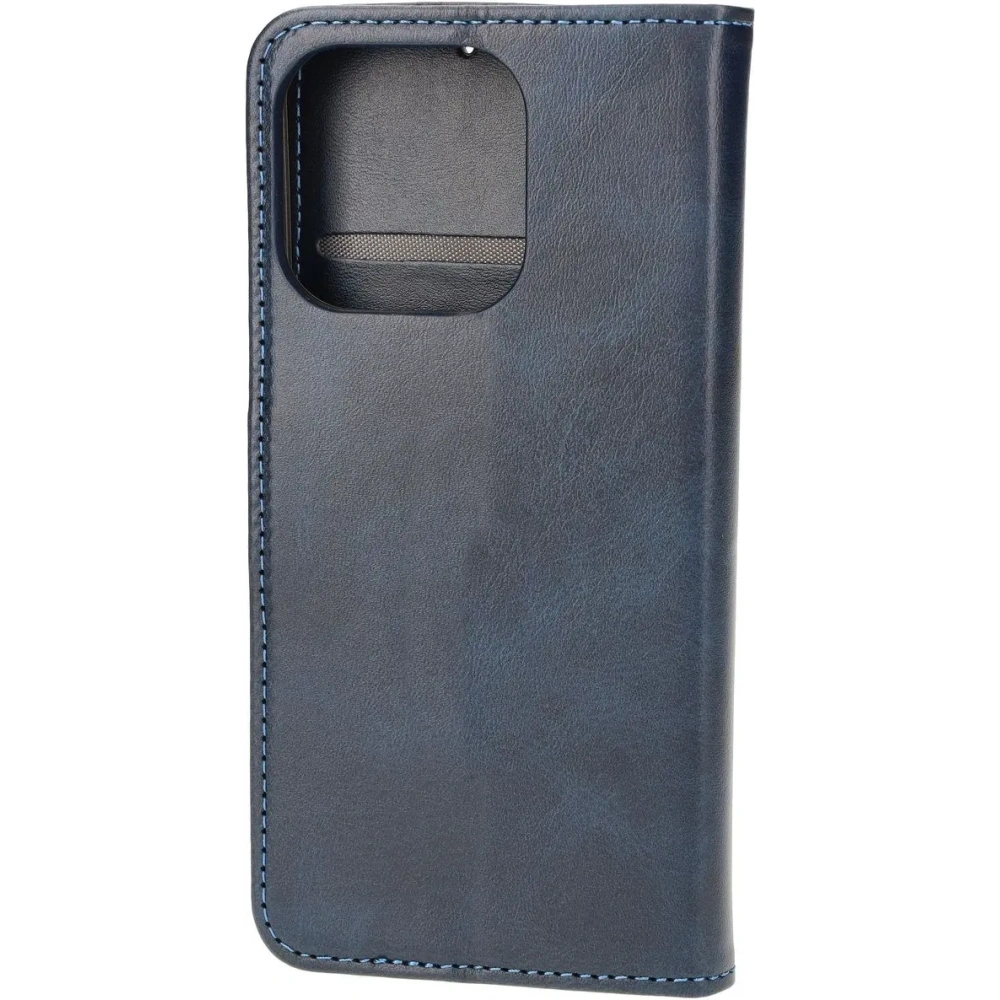 Etui z klapką Bizon Case Pocket do Apple iPhone 16 Pro granatowe