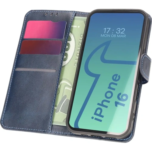 Kup Bizon Case Pocket Apple iPhone 16 tengerészkék - BIZ6267 - {ean13} - Sklep Home Screen