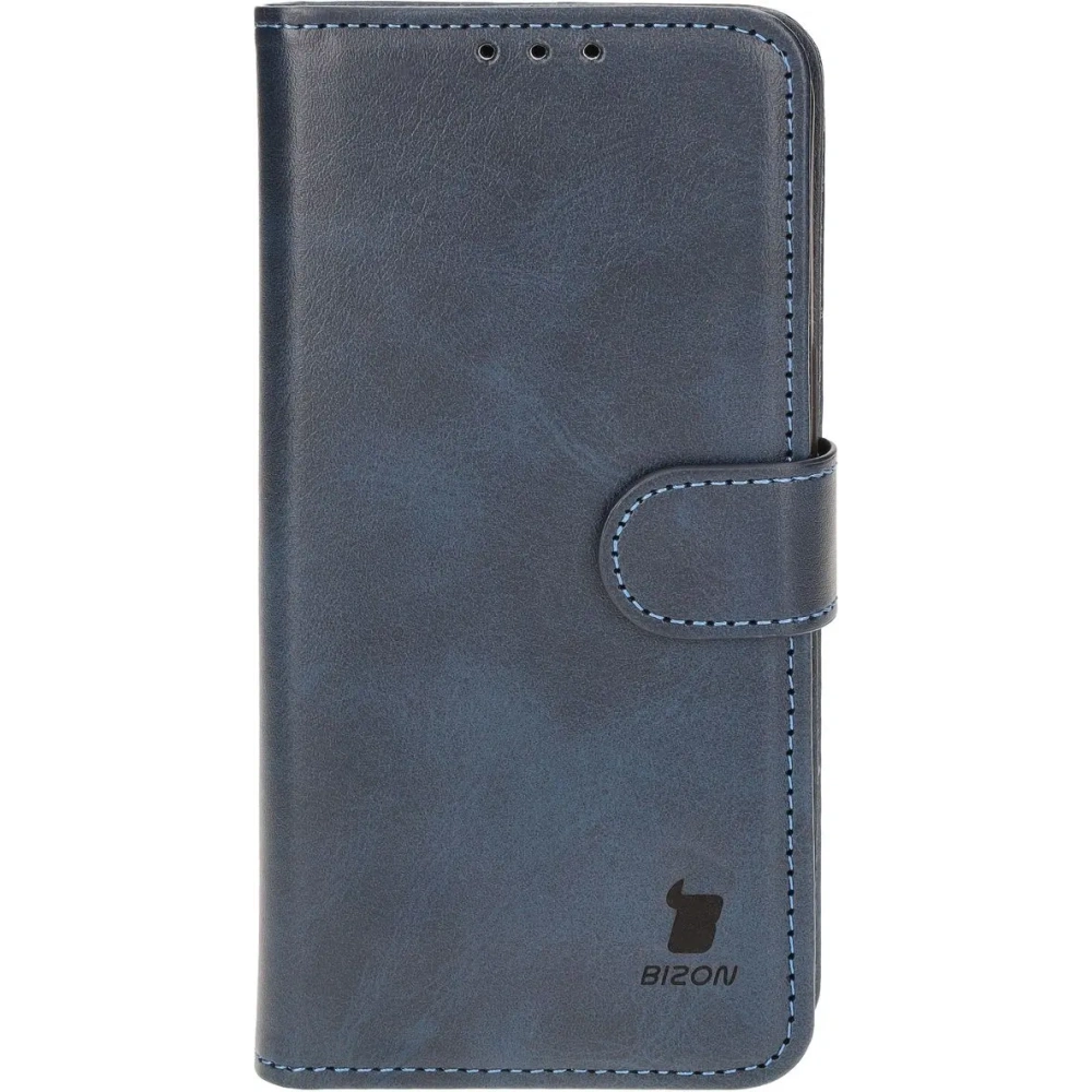 Etui z klapką Bizon Case Pocket do Apple iPhone 16 granatowe