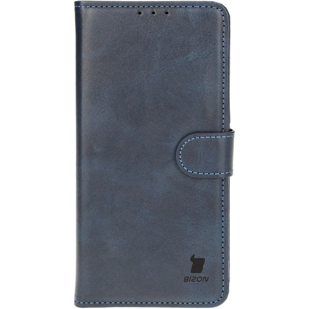 Etui z klapką Bizon Case Pocket do Apple iPhone 16 Plus granatowe