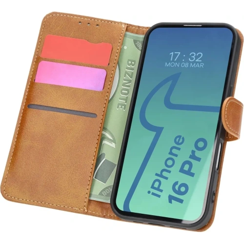 Kup Culoare maronie pentru buzunarul Bizon Case Apple iPhone 16 Pro - BIZ6270 - {ean13} - Sklep Home Screen