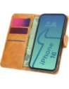 Bizon tok zseb Apple iPhone 16 barna