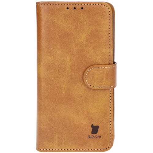 Kup Etui z klapką Bizon Case Pocket do Apple iPhone 16 brązowe - BIZ6271 - {ean13} - Sklep Home Screen