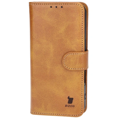 Kup Etui z klapką Bizon Case Pocket do Apple iPhone 16 brązowe - BIZ6271 - {ean13} - Sklep Home Screen