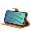 Kup Etui z klapką Bizon Case Pocket do Apple iPhone 16 brązowe - BIZ6271 - {ean13} - Sklep Home Screen