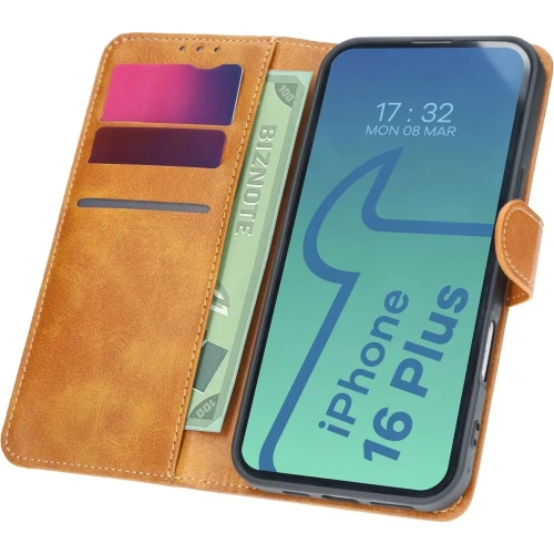Kup Bizon Case Pocket Apple iPhone 16 Plus braun - BIZ6272 - {ean13} - Sklep Home Screen