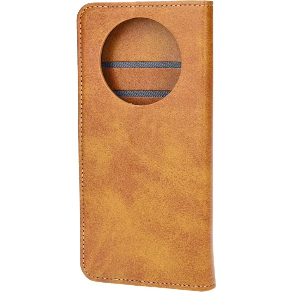 Etui z klapką Bizon Case Pocket do Realme 12 / 12x brązowe