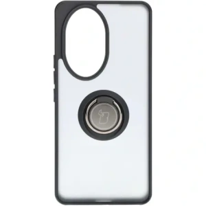 Kup Etui s držákem na prst Bizon Case Hybrid Ring pro Honor 200 Pro kouřové s černým rámečkem - BIZ6274 - {ean13} - Sklep Home Screen