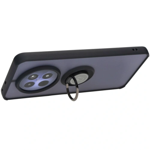 Kup Etui s úchytem na prst Bizon Case Hybrid Ring pro Realme 12 / 12x kouřové s černým rámečkem - BIZ6275 - {ean13} - Sklep Home Screen