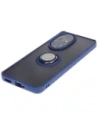 Kup Pouzdro s úchytem na prst Bizon Case Hybrid Ring pro Honor 200 Pro kouřové s modrým rámečkem - BIZ6276 - {ean13} - Sklep Home Screen