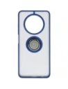 Kup Caz Bizon Hybrid Ring Realme 12 / 12x fumuriu cu un cadru albastru marin - BIZ6277 - {ean13} - Sklep Home Screen
