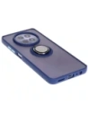 Kup Caz Bizon Hybrid Ring Realme 12 / 12x fumuriu cu un cadru albastru marin - BIZ6277 - {ean13} - Sklep Home Screen