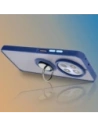 Kup Bizon Case Hybrid Ring Realme 12 / 12x füstös színű, tengerészkék kerettel - BIZ6277 - {ean13} - Sklep Home Screen