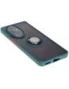 Buy Bizon Case Hybrid Ring Honor 200 Pro smoky with a dark green frame - BIZ6278 - {ean13} - Home Screen Store Europe