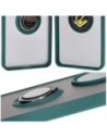Buy Bizon Case Hybrid Ring Honor 200 Pro smoky with a dark green frame - BIZ6278 - {ean13} - Home Screen Store Europe