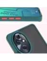 Buy Bizon Case Hybrid Ring Honor 200 Pro smoky with a dark green frame - BIZ6278 - {ean13} - Home Screen Store Europe