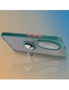 Kup Bizon Case Hybrid Ring Honor 200 Pro rauchig mit einem dunkelgrünen Rahmen - BIZ6278 - {ean13} - Sklep Home Screen