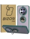 Kup Pouzdro s prstovým držákem Bizon Case Hybrid Ring pro Realme 12 / 12x kouřové s tmavě zeleným rámem. - BIZ6279 - {ean13} - Sklep Home Screen