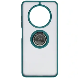 Kup Bizon Case Hybrid Ring Realme 12 / 12x fumuriu cu un cadru verde închis - BIZ6279 - {ean13} - Sklep Home Screen