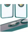 Kup Pouzdro s prstovým držákem Bizon Case Hybrid Ring pro Realme 12 / 12x kouřové s tmavě zeleným rámem. - BIZ6279 - {ean13} - Sklep Home Screen