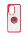 Kup Etui z uchwytem na palec Bizon Case Hybrid Ring do Honor 200 Pro przydymione z czerwoną ramką - BIZ6280 - {ean13} - Sklep Home Screen