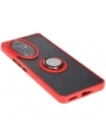 Kup Bizon Case Hybrid Ring Honor 200 Pro fumuriu cu un cadru roșu - BIZ6280 - {ean13} - Sklep Home Screen