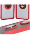 Buy Bizon Case Hybrid Ring Honor 200 Pro smoky with a red frame - BIZ6280 - {ean13} - Home Screen Store Europe