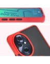 Kup Pouzdro s úchopem na prst Bizon Case Hybrid Ring pro Honor 200 Pro kouřové s červeným rámem - BIZ6280 - {ean13} - Sklep Home Screen