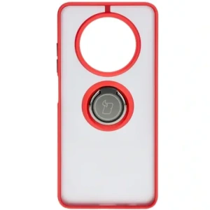Kup Bizon Case Hybrid Ring Realme 12 / 12x fumuriu cu un cadru roșu - BIZ6281 - {ean13} - Sklep Home Screen