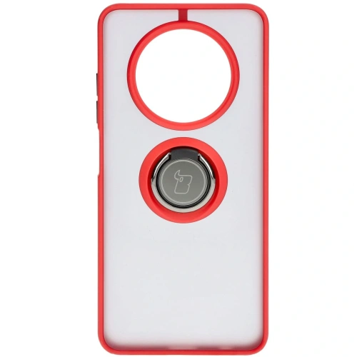 Kup Bizon Case Hybrid Gyűrű Realme 12 / 12x füstös piros kerettel - BIZ6281 - {ean13} - Sklep Home Screen