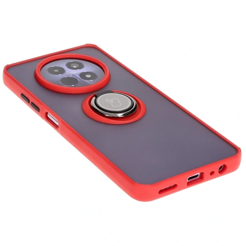 Kup Bizon Case Hybrid Gyűrű Realme 12 / 12x füstös piros kerettel - BIZ6281 - {ean13} - Sklep Home Screen