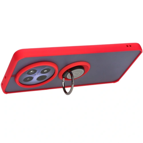 Kup Bizon Case Hybrid Gyűrű Realme 12 / 12x füstös piros kerettel - BIZ6281 - {ean13} - Sklep Home Screen