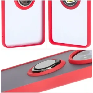 Kup Bizon Case Hybrid Ring Realme 12 / 12x fumuriu cu un cadru roșu - BIZ6281 - {ean13} - Sklep Home Screen