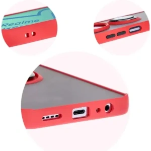 Kup Bizon Case Hybrid Ring Realme 12 / 12x fumuriu cu un cadru roșu - BIZ6281 - {ean13} - Sklep Home Screen