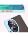 Kup Etui s úchopem na prst Bizon Case Hybrid Ring pro Honor 200 Pro kouřové s světle modrým rámem - BIZ6282 - {ean13} - Sklep Home Screen