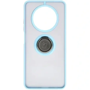 Kup Bizon Case Hybrid Ring Realme 12 / 12x fumuriu cu un cadru bleu deschis - BIZ6283 - {ean13} - Sklep Home Screen