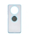 Kup Etui s držákem na prst Bizon Case Hybrid Ring pro Realme 12 / 12x kouřové s jasně modrým rámečkem. - BIZ6283 - {ean13} - Sklep Home Screen
