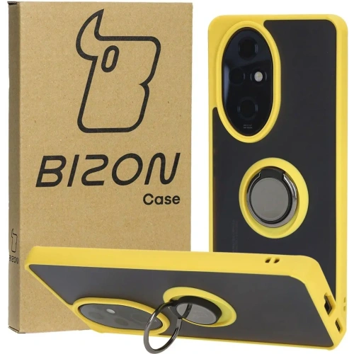 Kup Bizon Case Hybrid Gyűrű Honor 200 Pro füstös sárga kerettel - BIZ6284 - {ean13} - Sklep Home Screen