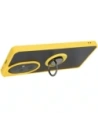 Buy Bizon Case Hybrid Ring Honor 200 Pro smoky with a yellow frame - BIZ6284 - {ean13} - Home Screen Store Europe
