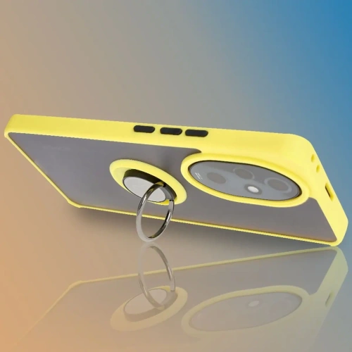 Kup Bizon Case Hybrid Gyűrű Honor 200 Pro füstös sárga kerettel - BIZ6284 - {ean13} - Sklep Home Screen