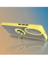 Buy Bizon Case Hybrid Ring Honor 200 Pro smoky with a yellow frame - BIZ6284 - {ean13} - Home Screen Store Europe