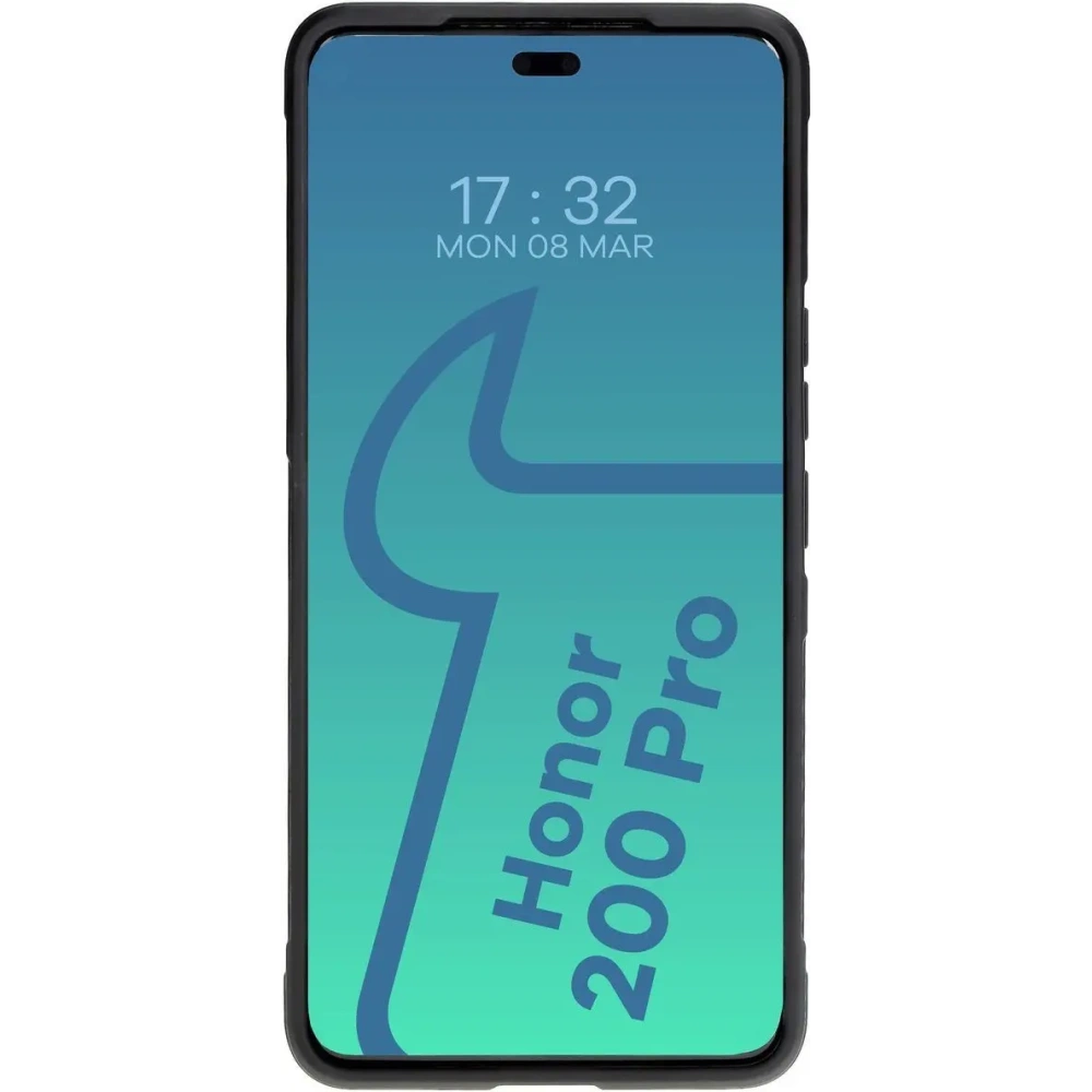 Pancerne etui Bizon Case Tur do Honor 200 Pro czarne