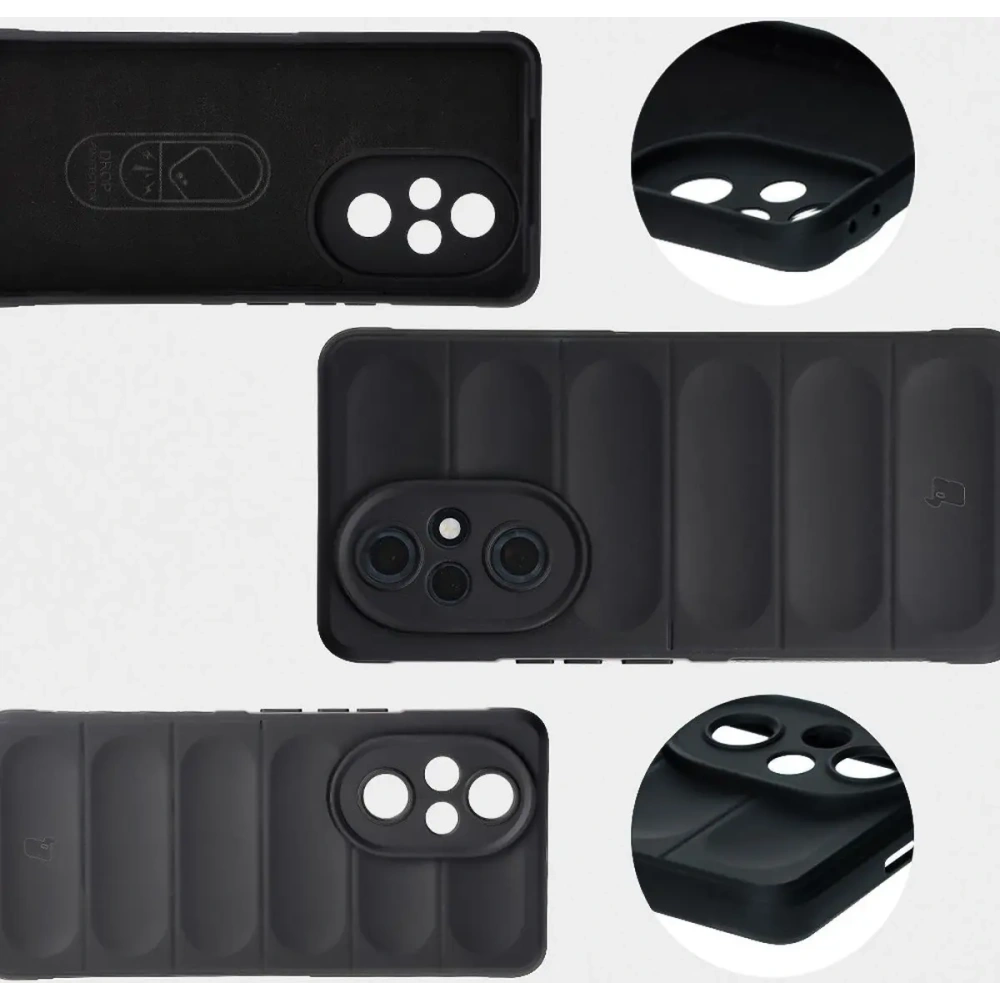 Pancerne etui Bizon Case Tur do Honor 200 Pro czarne