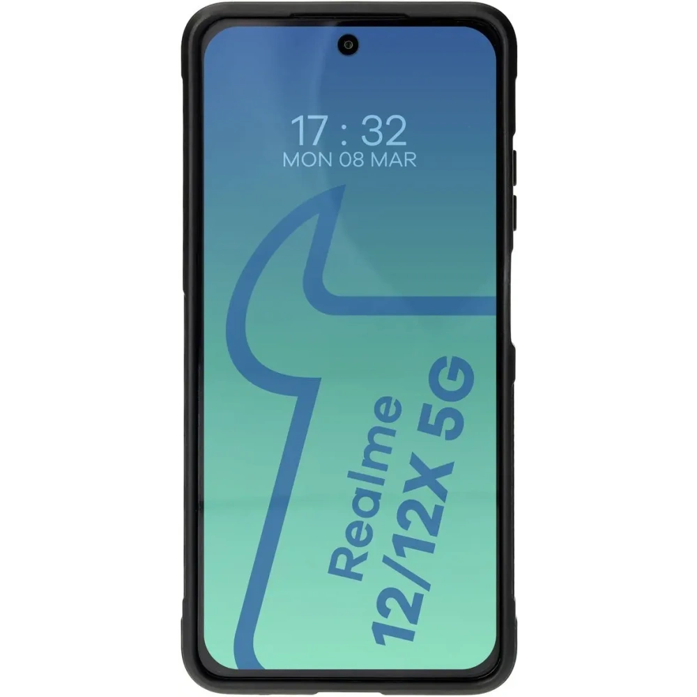 Pancerne etui Bizon Case Tur do Realme 12 / 12x czarne