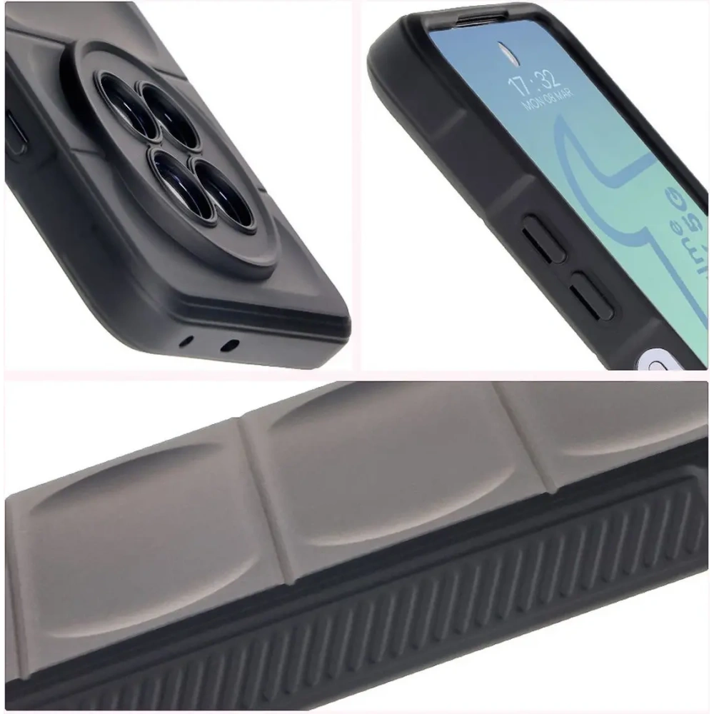 Pancerne etui Bizon Case Tur do Realme 12 / 12x czarne