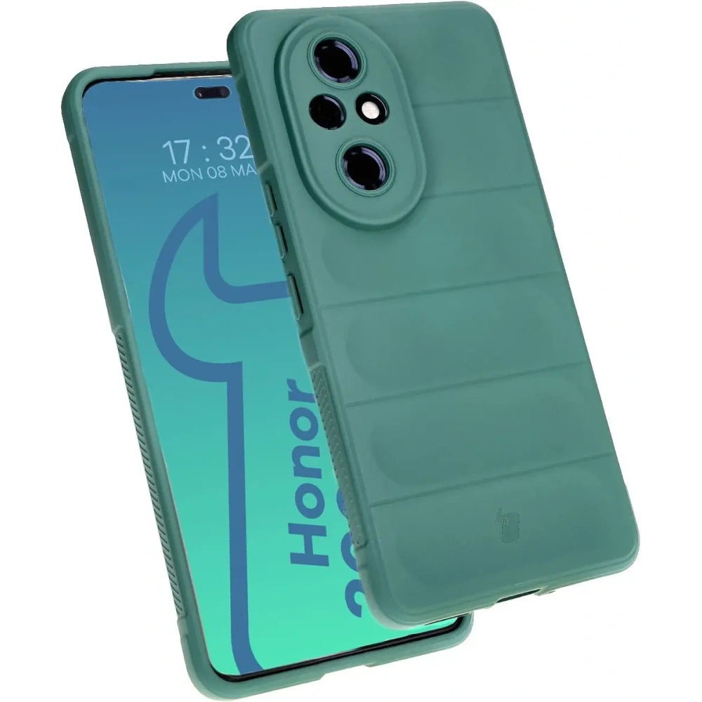 Pancerne etui Bizon Case Tur do Honor 200 Pro ciemnozielone