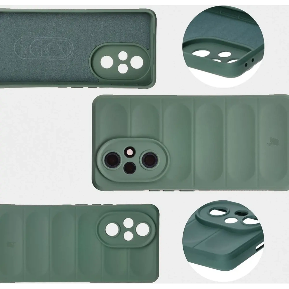 Pancerne etui Bizon Case Tur do Honor 200 Pro ciemnozielone