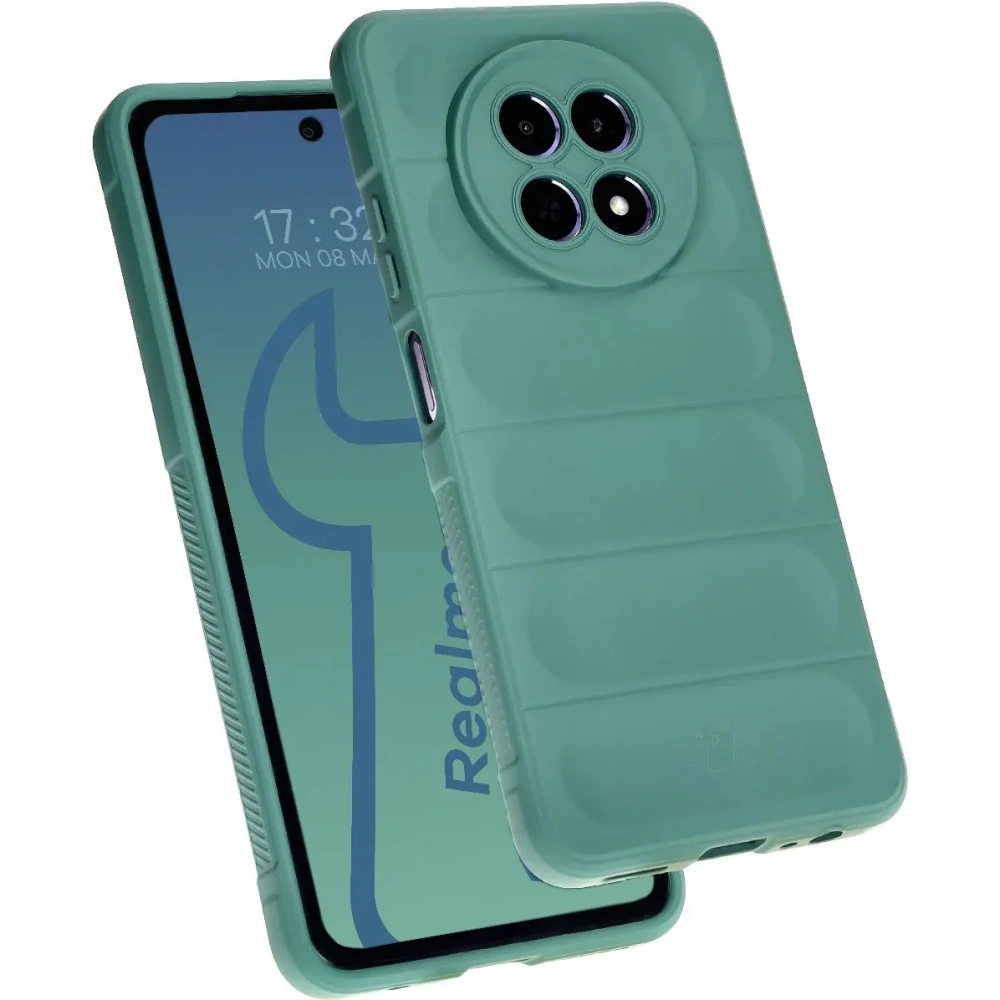 Pancerne etui Bizon Case Tur do Realme 12 / 12x ciemnozielone