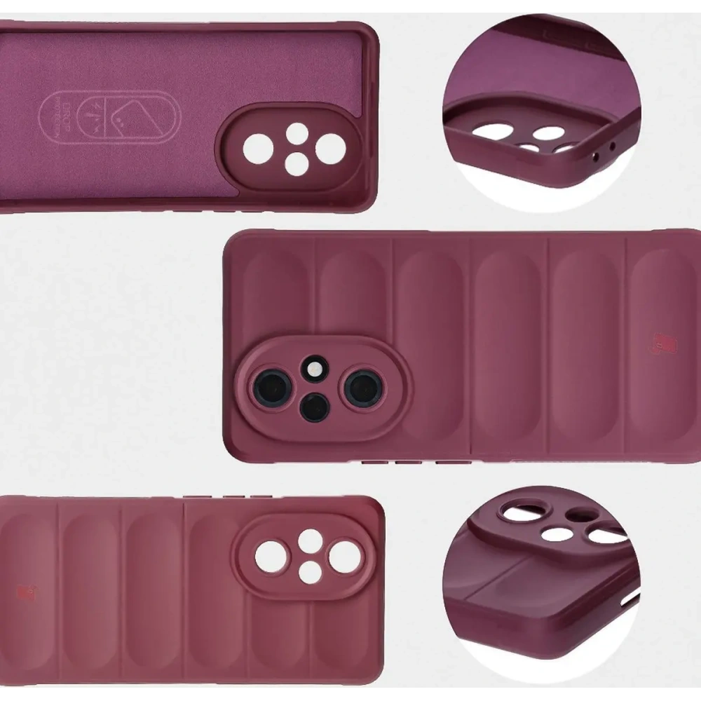 Pancerne etui Bizon Case Tur do Honor 200 Pro ciemnofioletowe